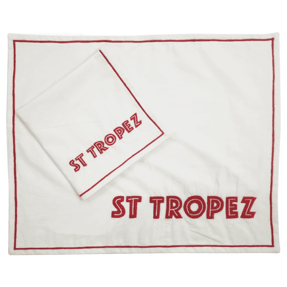 Serviette CITY aus Baumwolle -  St Tropez