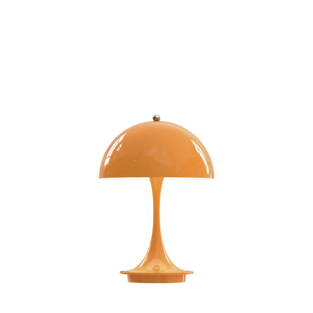 Tischleuchte PANTHELLA Portable im Farbton orange von Louis Poulsen
