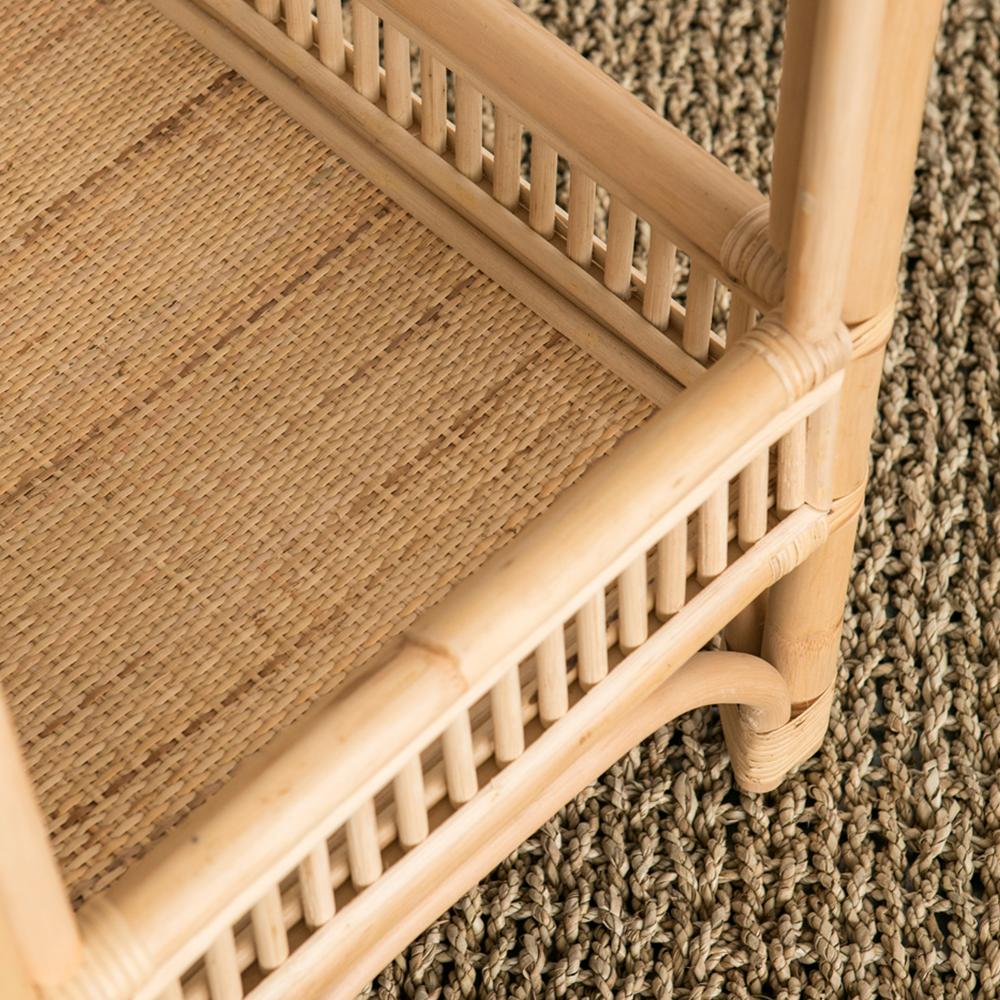 Rattan Konsole NINA von Mahe Homeware Spanien, Handgefertigt aus Rattan