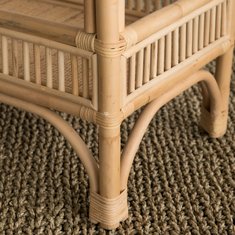 Rattan Konsole NINA von Mahe Homeware Spanien, Handgefertigt aus Rattan