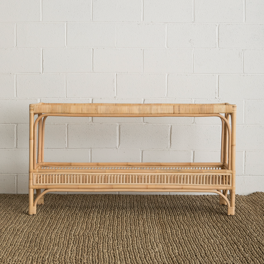 Rattan Konsole NINA von Mahe Homeware Spanien, Handgefertigt aus Rattan