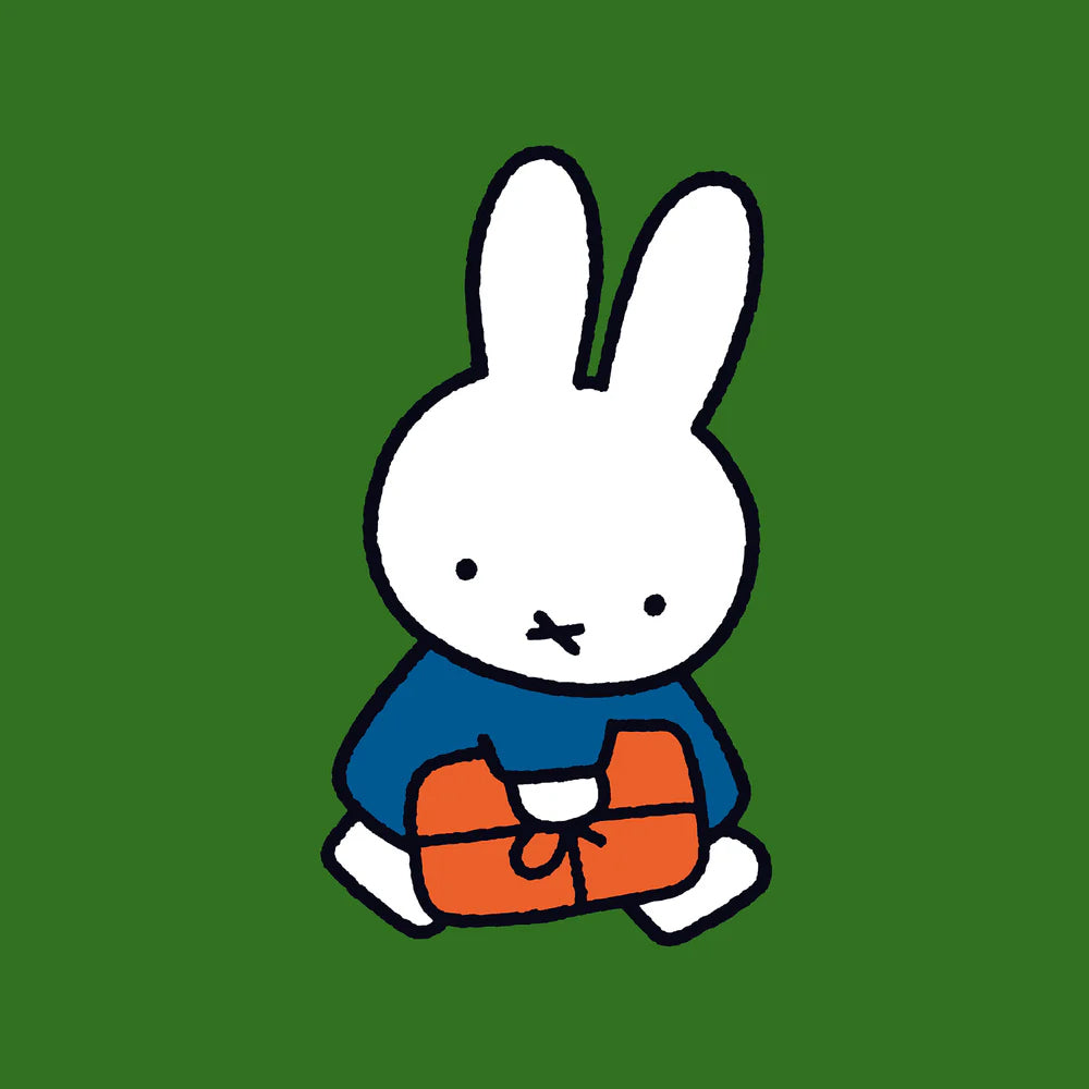 Kissenbezug MIFFY von Maison Deux im Farbton weiss und schwarz