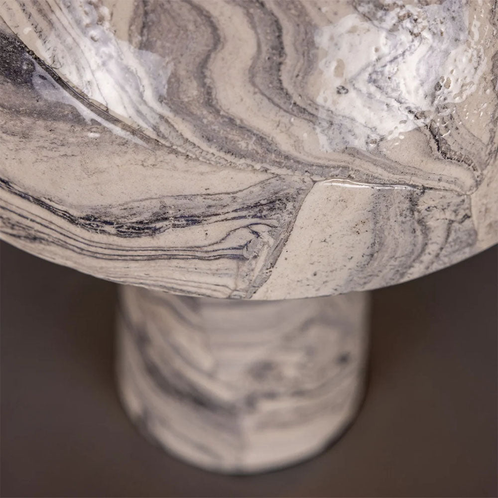 Tischleuchte AMANITA aus Keramik - medium