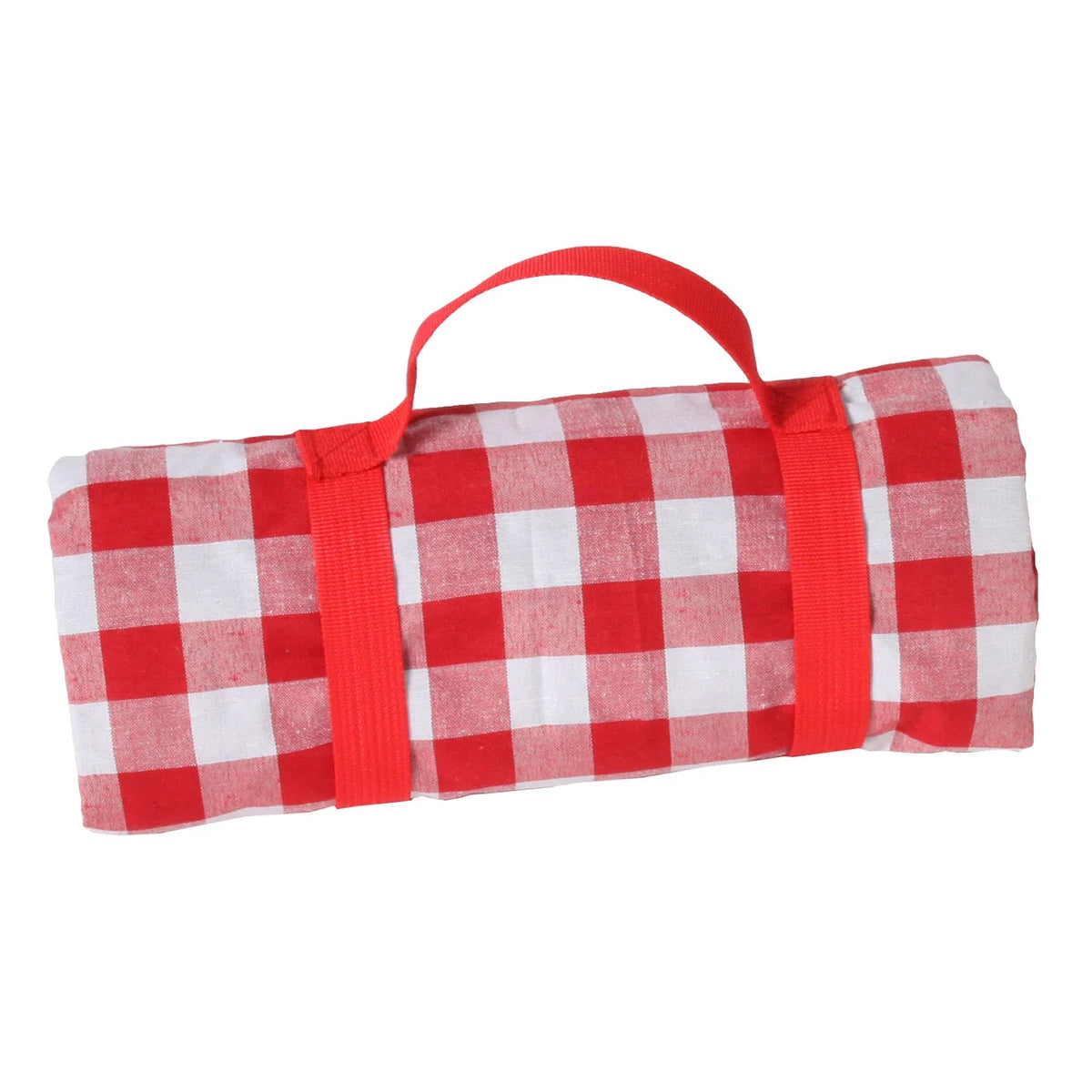 Picknickdecke VICHY - rot / weiss