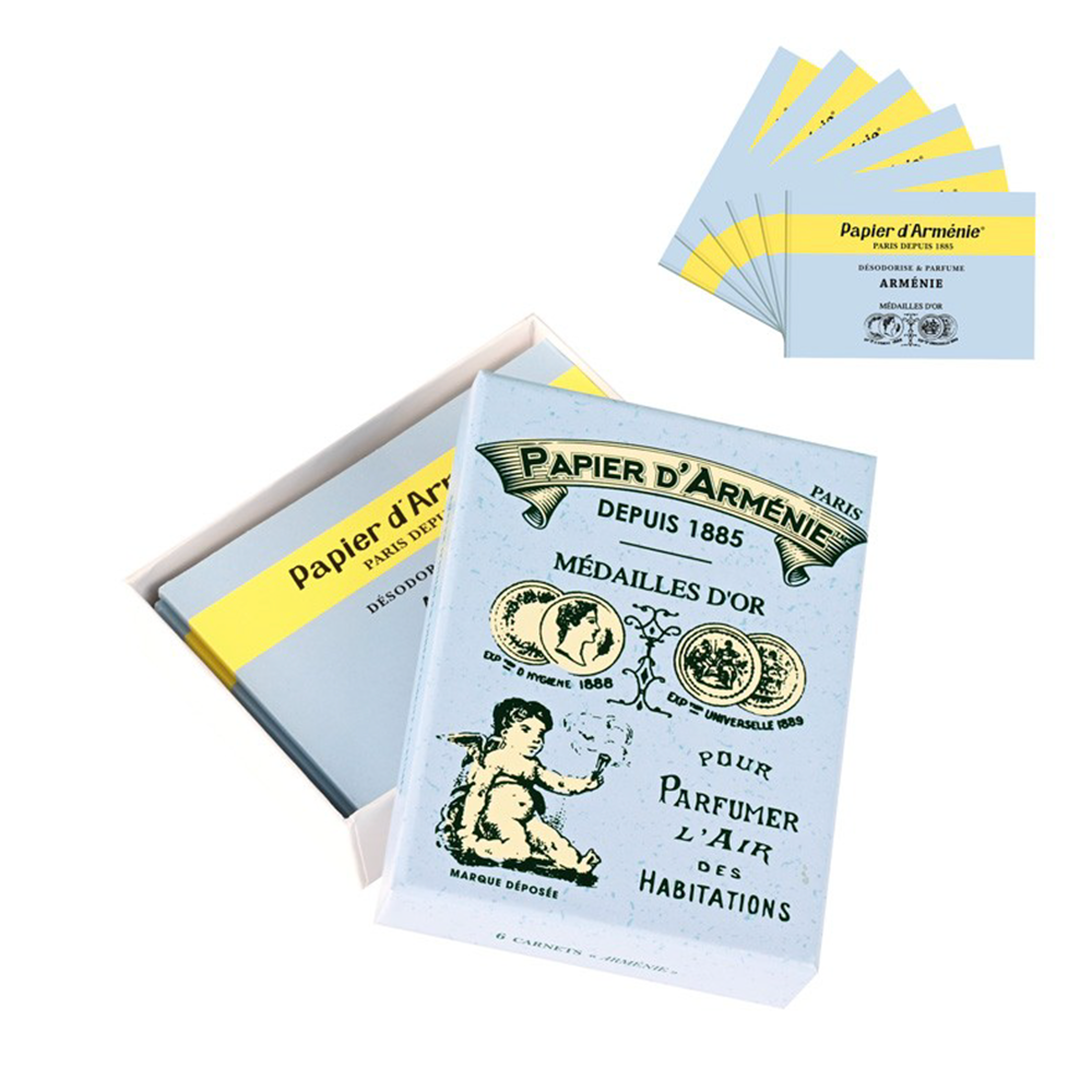 Raumduft 6er Pack Papier d’Arménie mit Duftnote Arménie