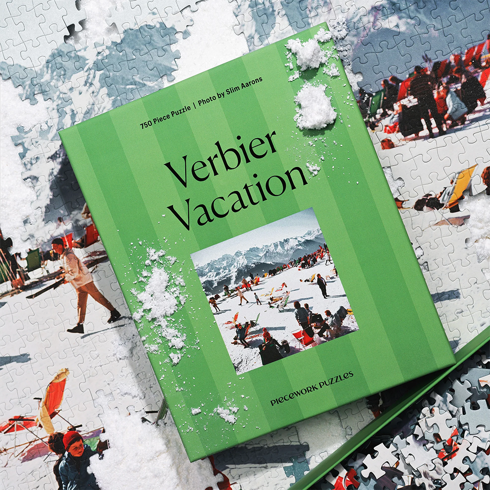 Puzzle von Piecework Puzzles mit Bild Verbier Vacation von Slim Aarons aus 1000 Teilen