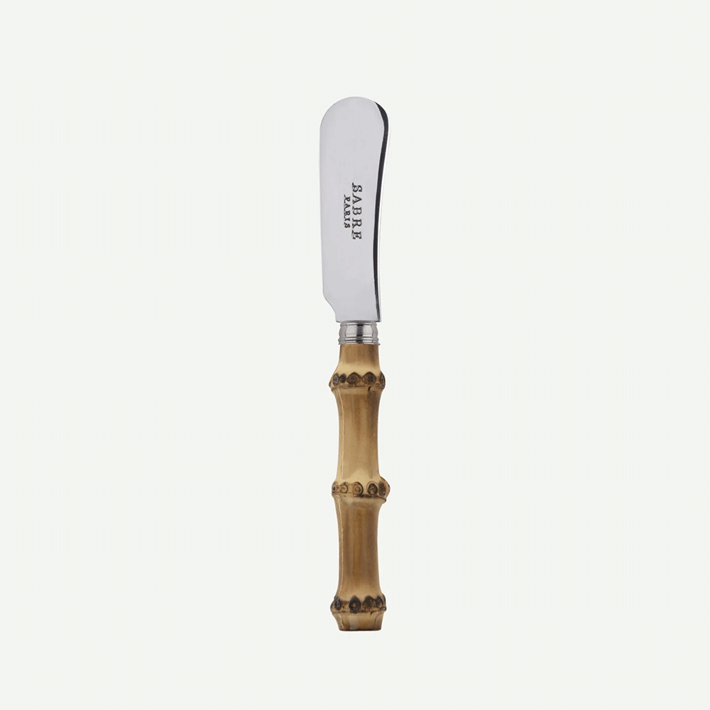 Streichmesser  PANDA mit hellem Bambusgriff von Sabre Paris