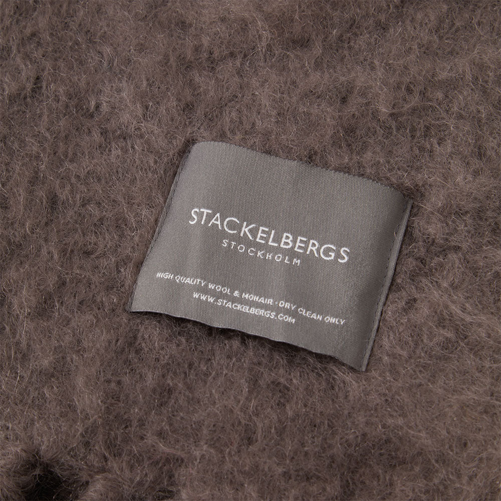 Decke aus Mohair von Stackelbergs im Farbton grau