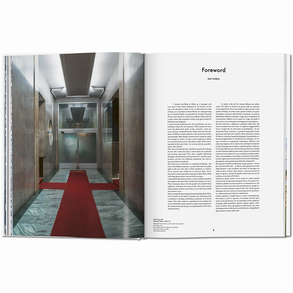 Buch Entryways of Milan / Ingressi di Milano