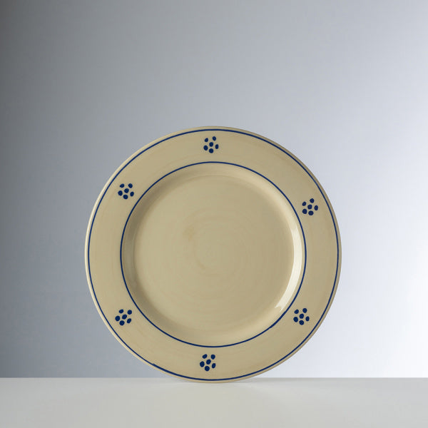 Dessertteller aus Kollektion Marinella  von Mario Luca Giusti aus Melamin, Farbton ivory