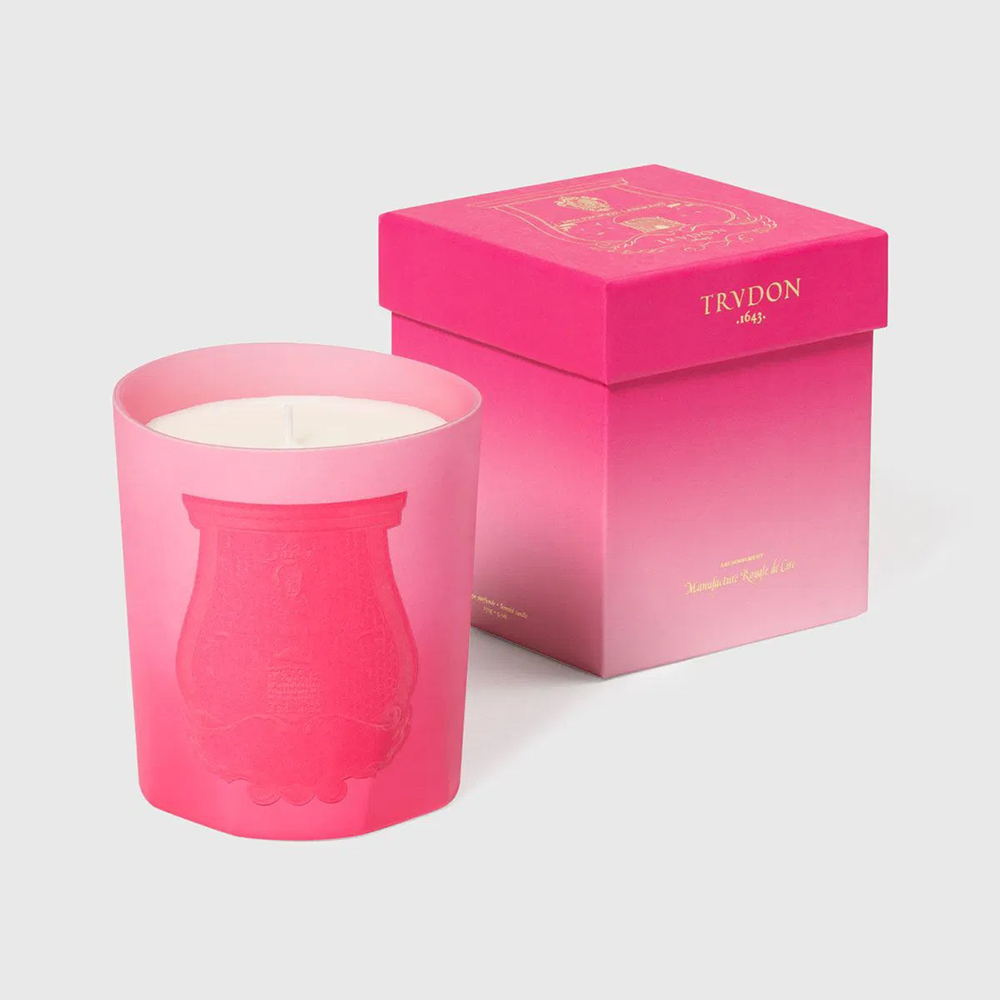Duftkerze Summer haze von der Limitierten Kollektion  LOST IN A MOMENT von Trudon, im Farbton rosa