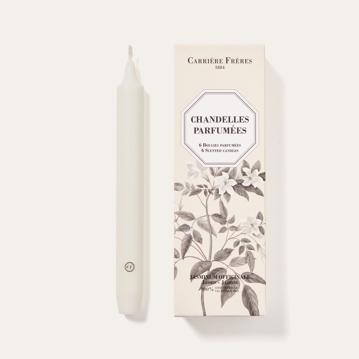 Duftstabkerze Carrière Frères - Jasmin