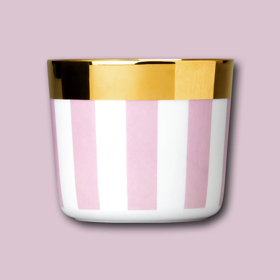 Champagnerbecher SIP OF GOLD Cookies & Dreams im Farbton rosa / weiss mit Gold von Sieger by Fürstenberg