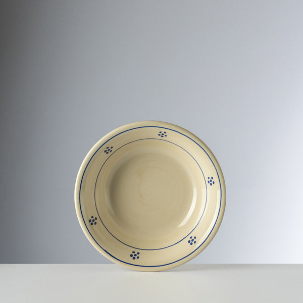 Suppenteller aus Kollektion Marinella  von Mario Luca Giusti aus Melamin, Farbton ivory
