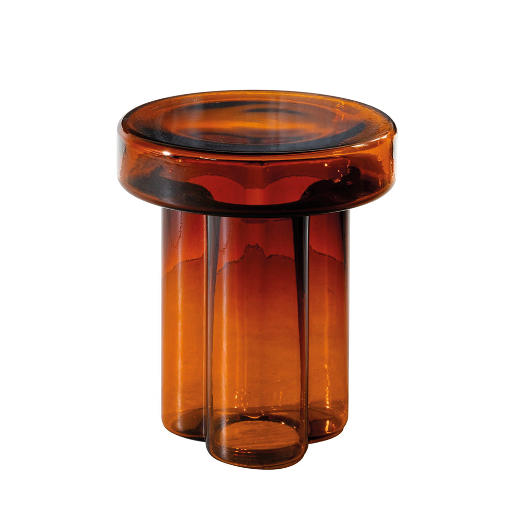 SODA Beistelltisch Bernstein Glas Miniforms