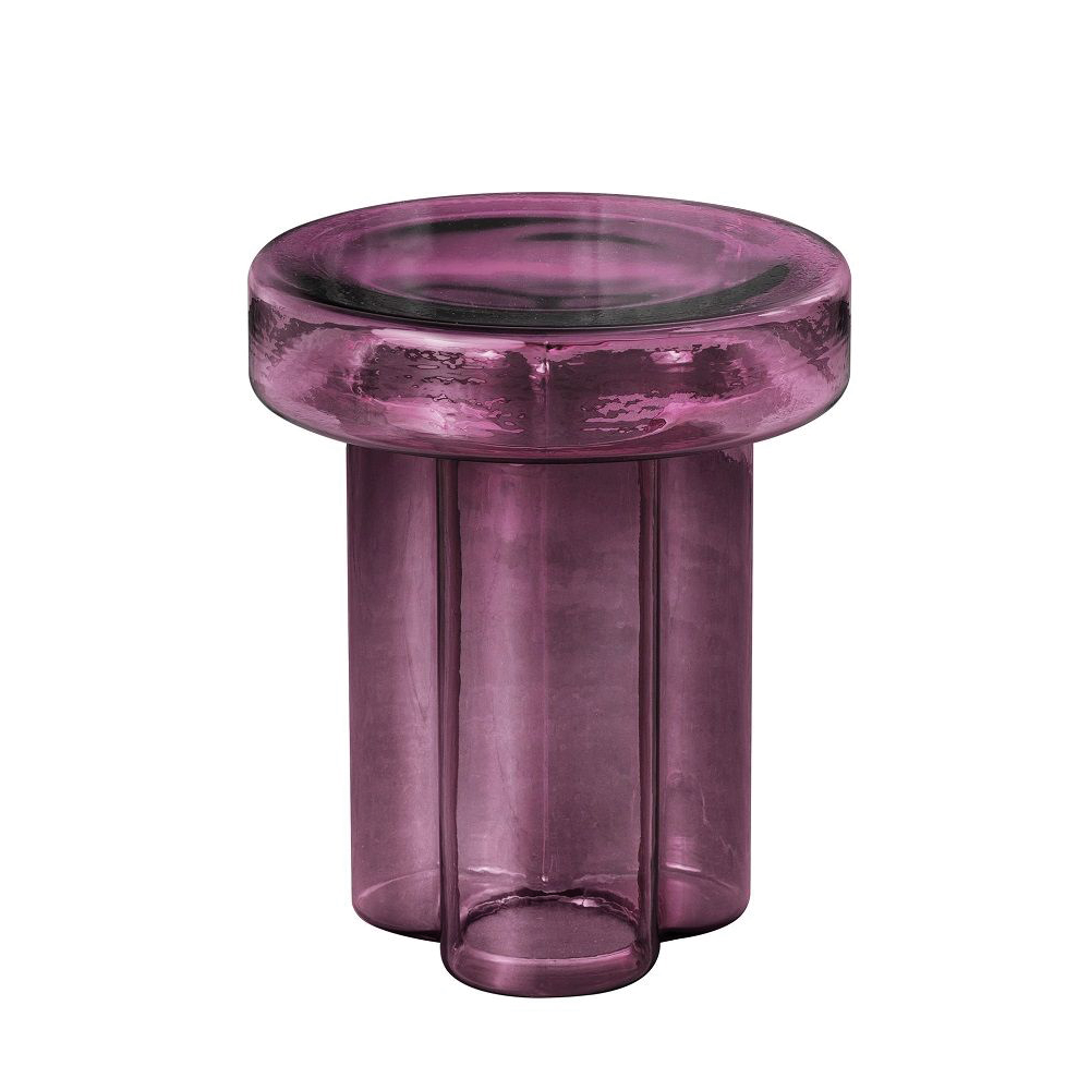 Side table SODA glass - purple