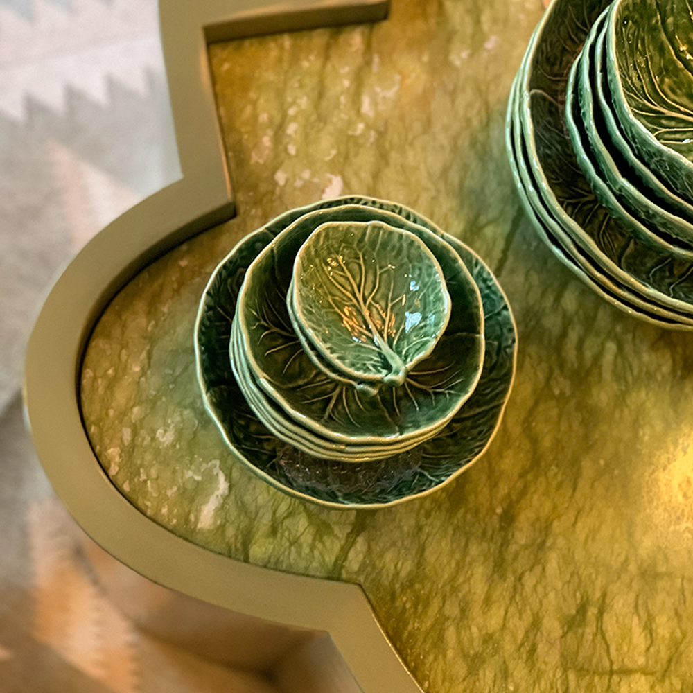 Beistelltisch ICON aus Marmor - Verde Ming