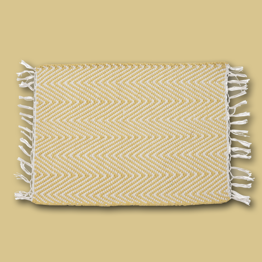 Placemat textile - pineapple