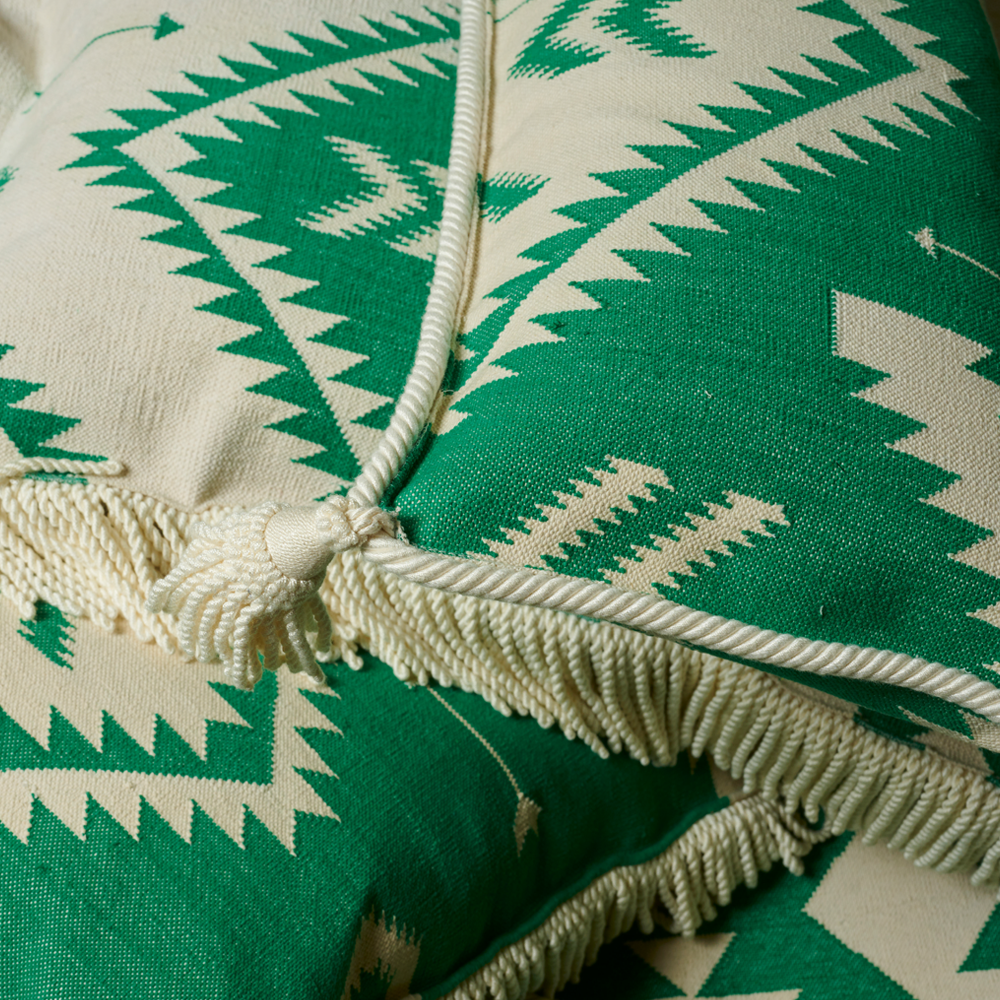 Kissen TASSEL NO HASSLE - basil - mood2
