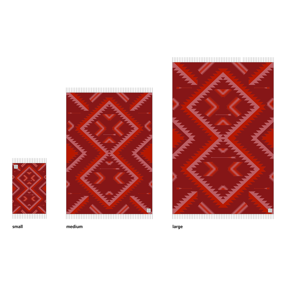 Rug NAVAJO - strawberry