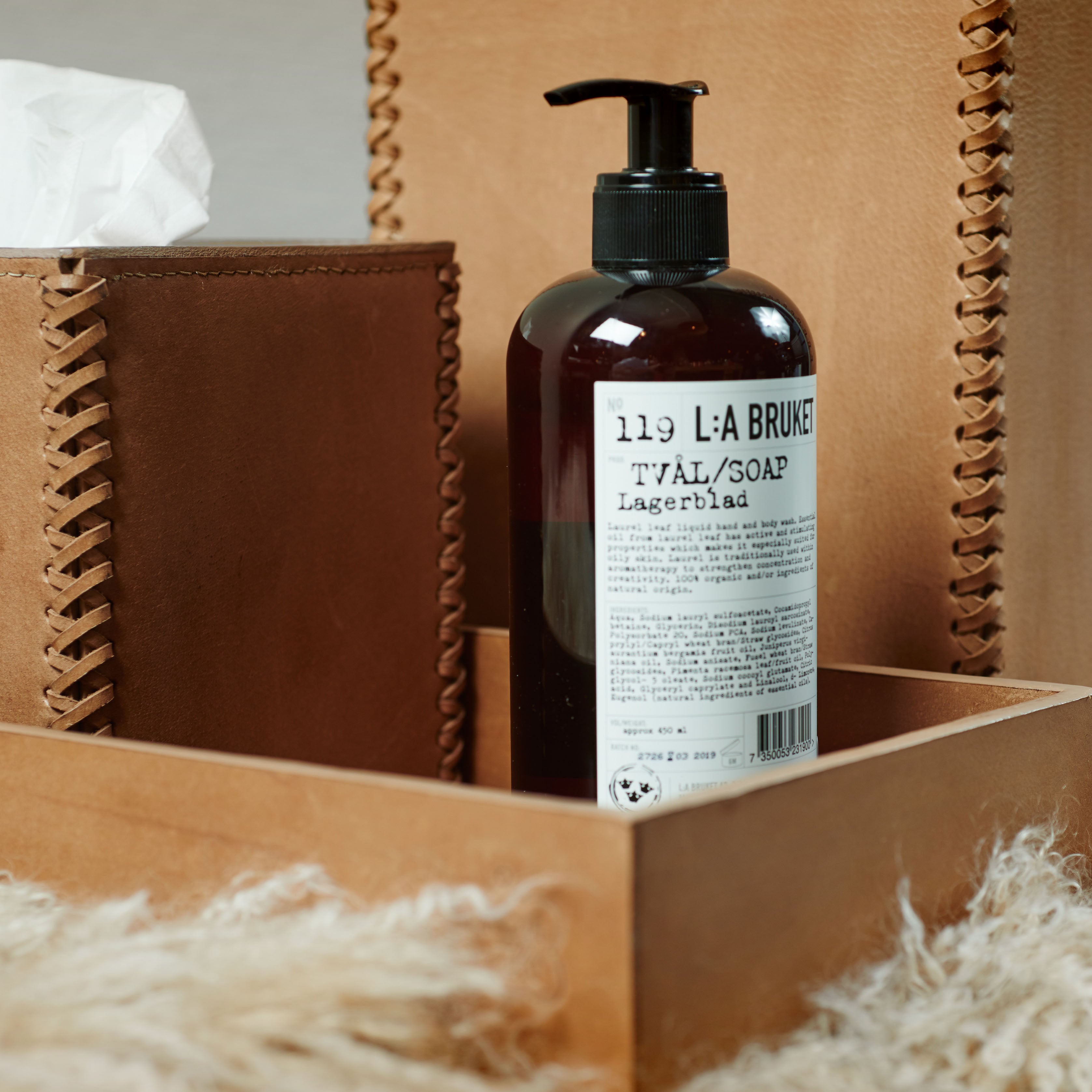 Camel farbige Papiertuchbox