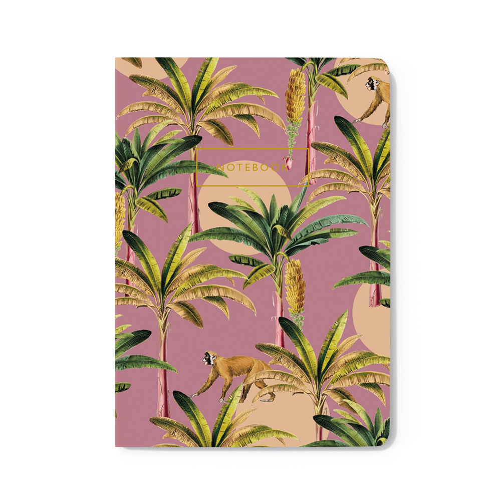 Notizbuch A5 - Purple Banana