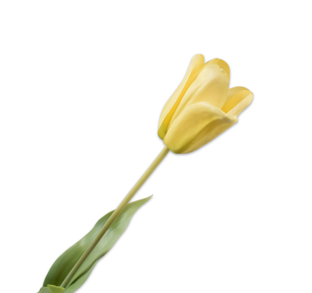 Künstliche Tulpe gelb