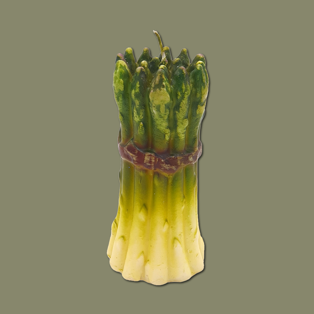 Candle vegetable - asparagus