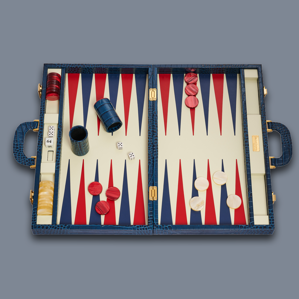 Backgammon Koffer - SHARK