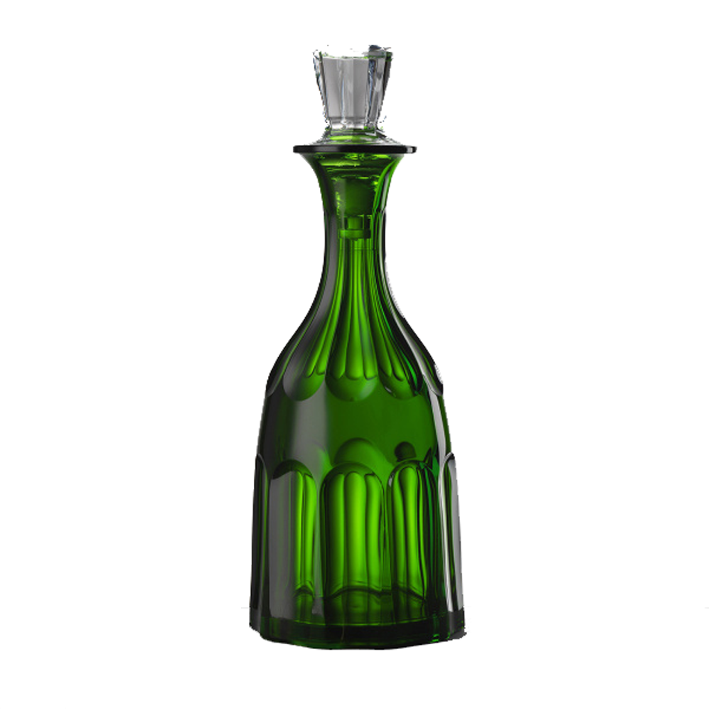 Flasche AQUARAMA aus Acrylglas von Mario Luca Giusti im Farbton grün