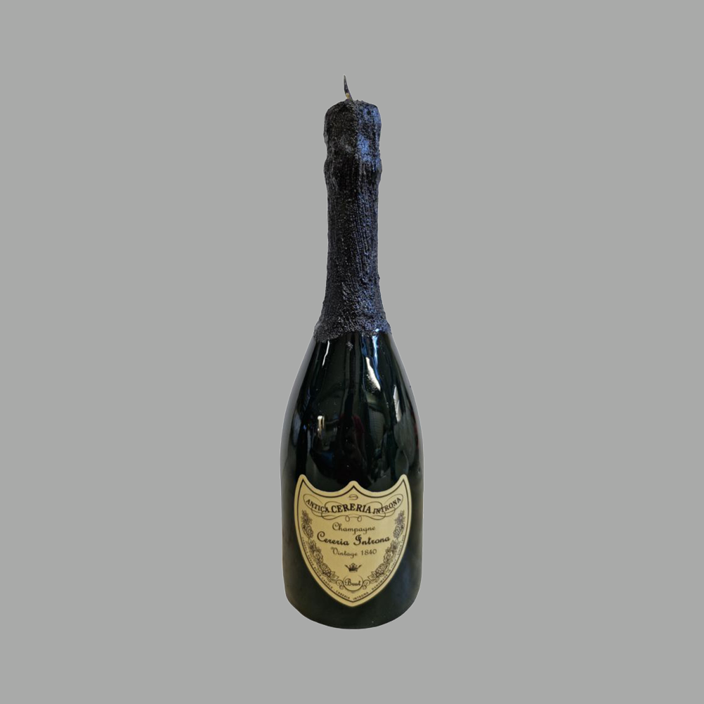 Kerze Schaumwein - Champagner
