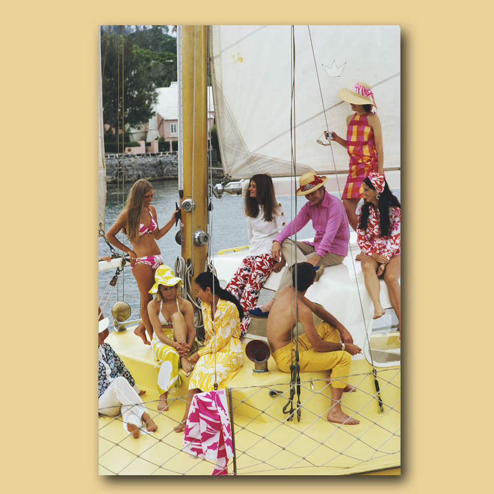Wandbild Acrylglas Slim Aarons - Colourful Crew von Getty Images