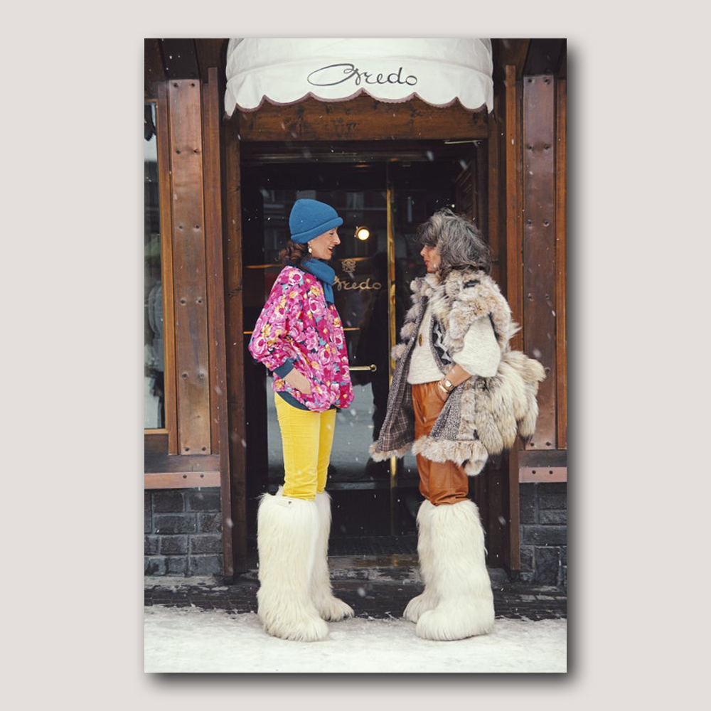 Slim Aarons - Cortina d&#39;Ampezzo