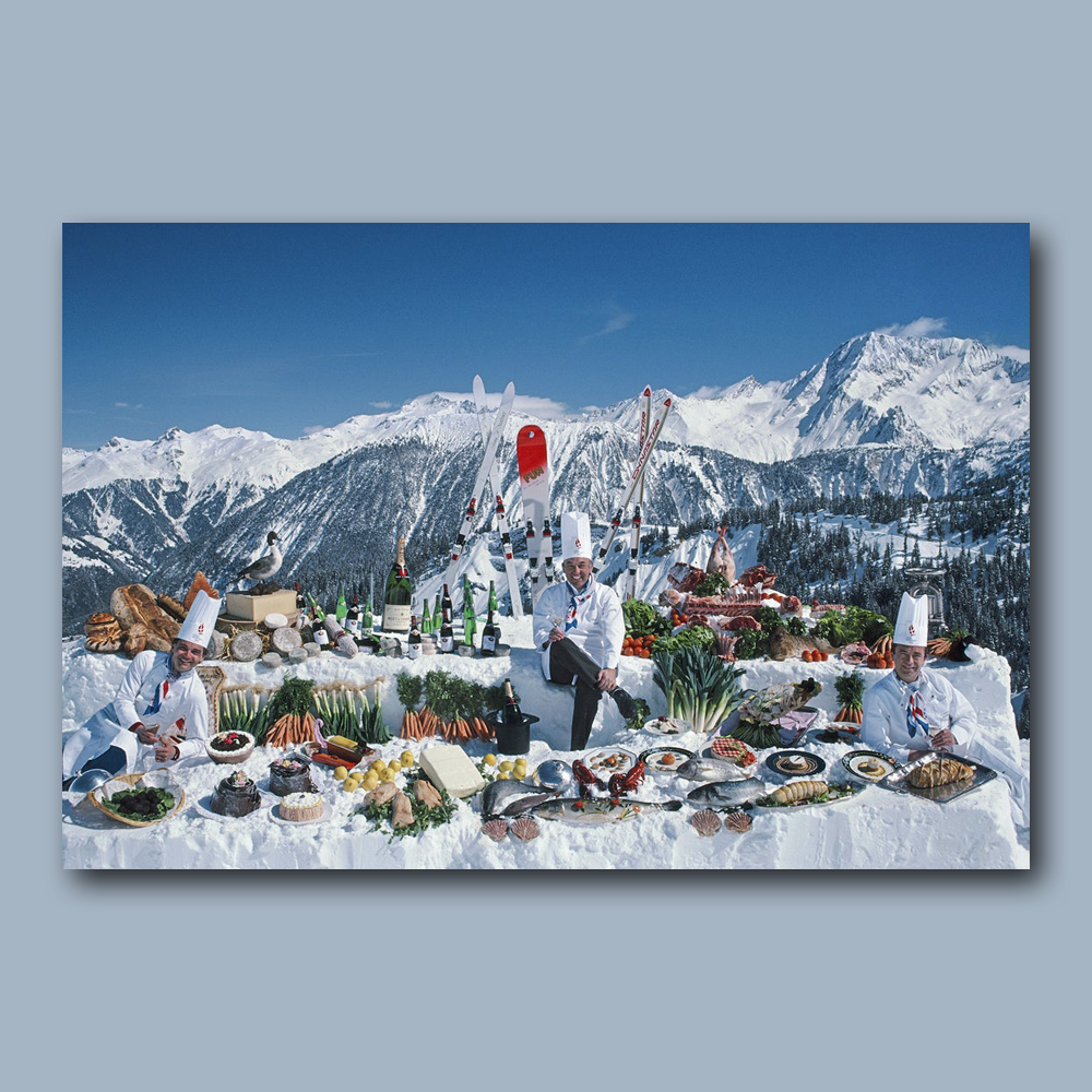 Wandbild Acrylglas Slim Aarons - Culinary Heights