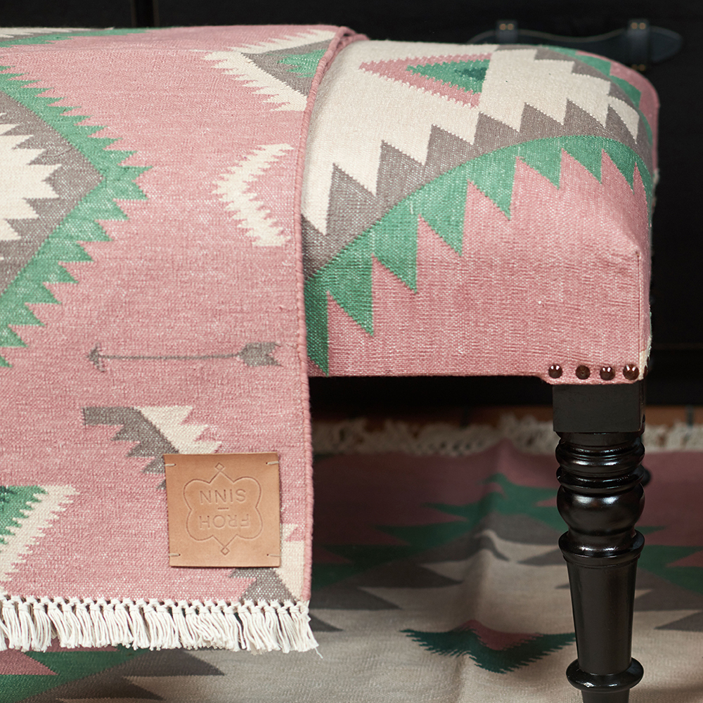 Teppich NAVAJO - framboise