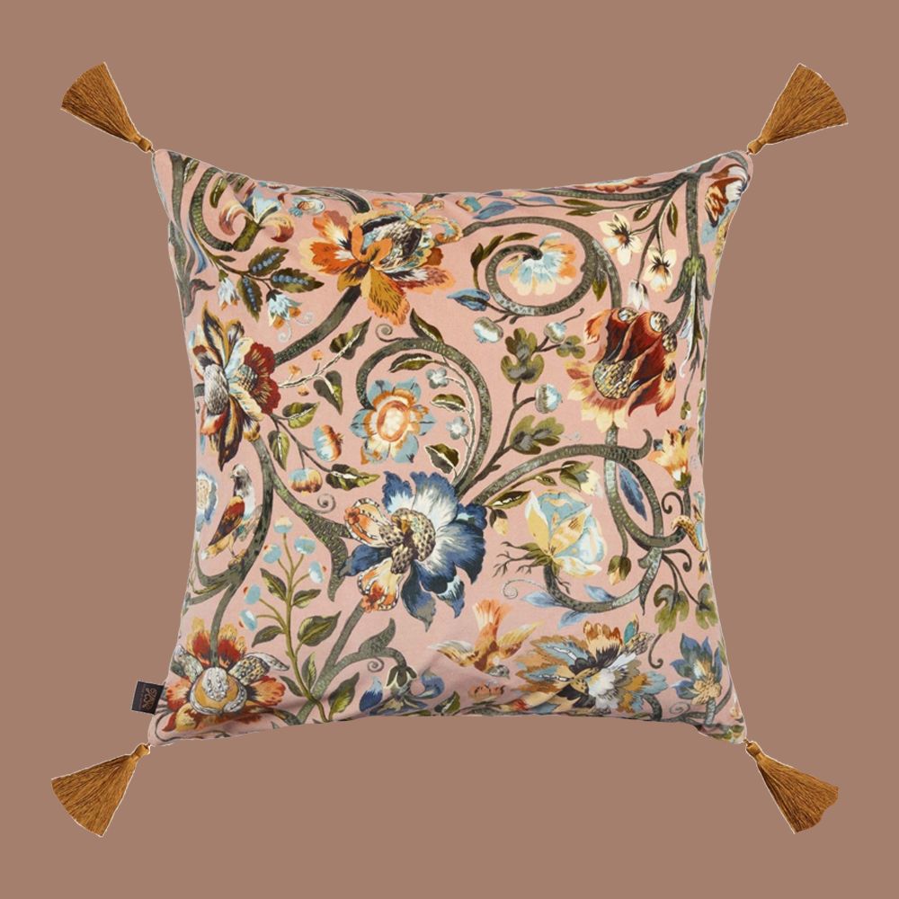 GAIA - large velvet cushion