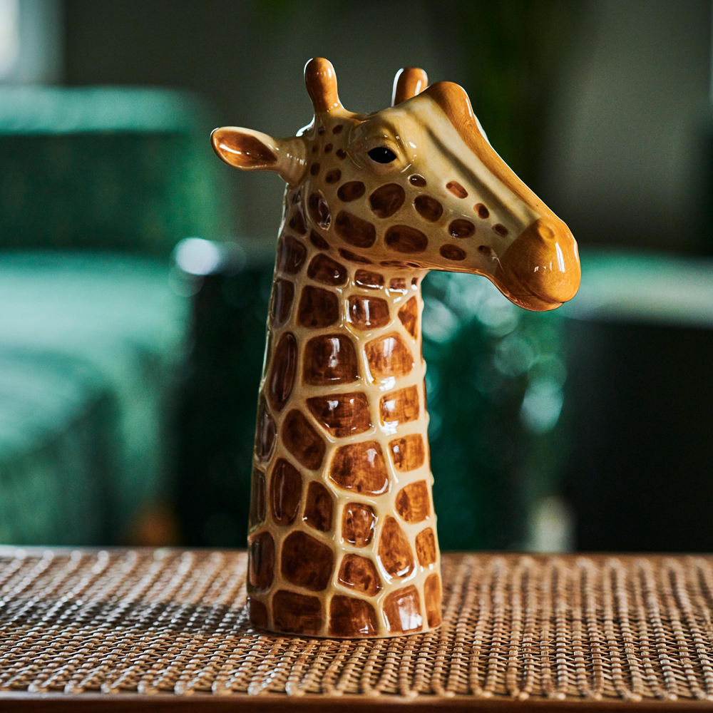 Vase ANIMAL aus Keramik - Giraffe