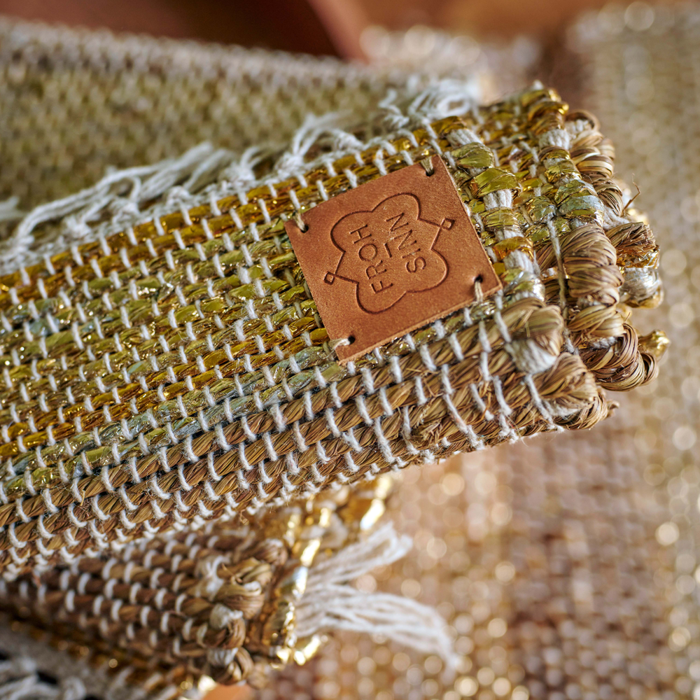 Placemat sea grass - gold
