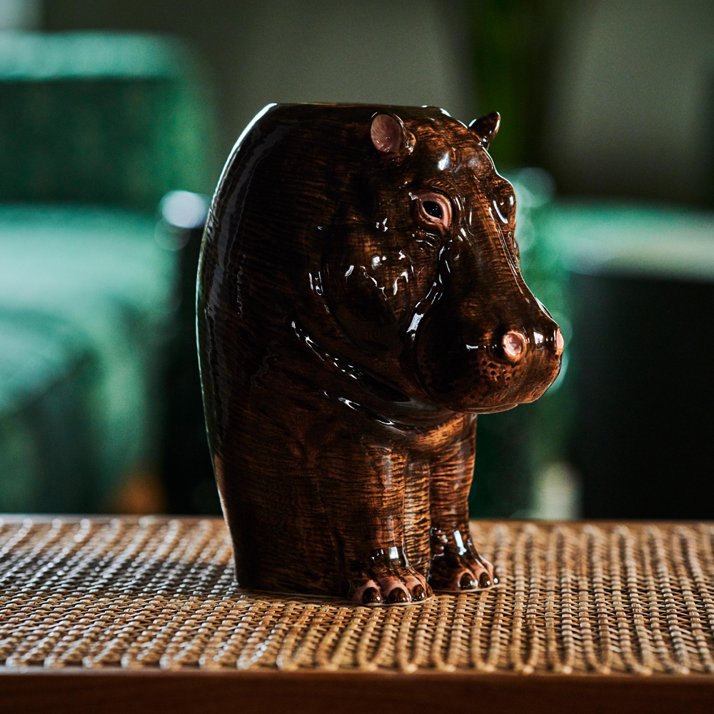 Hippo Blumen Vase