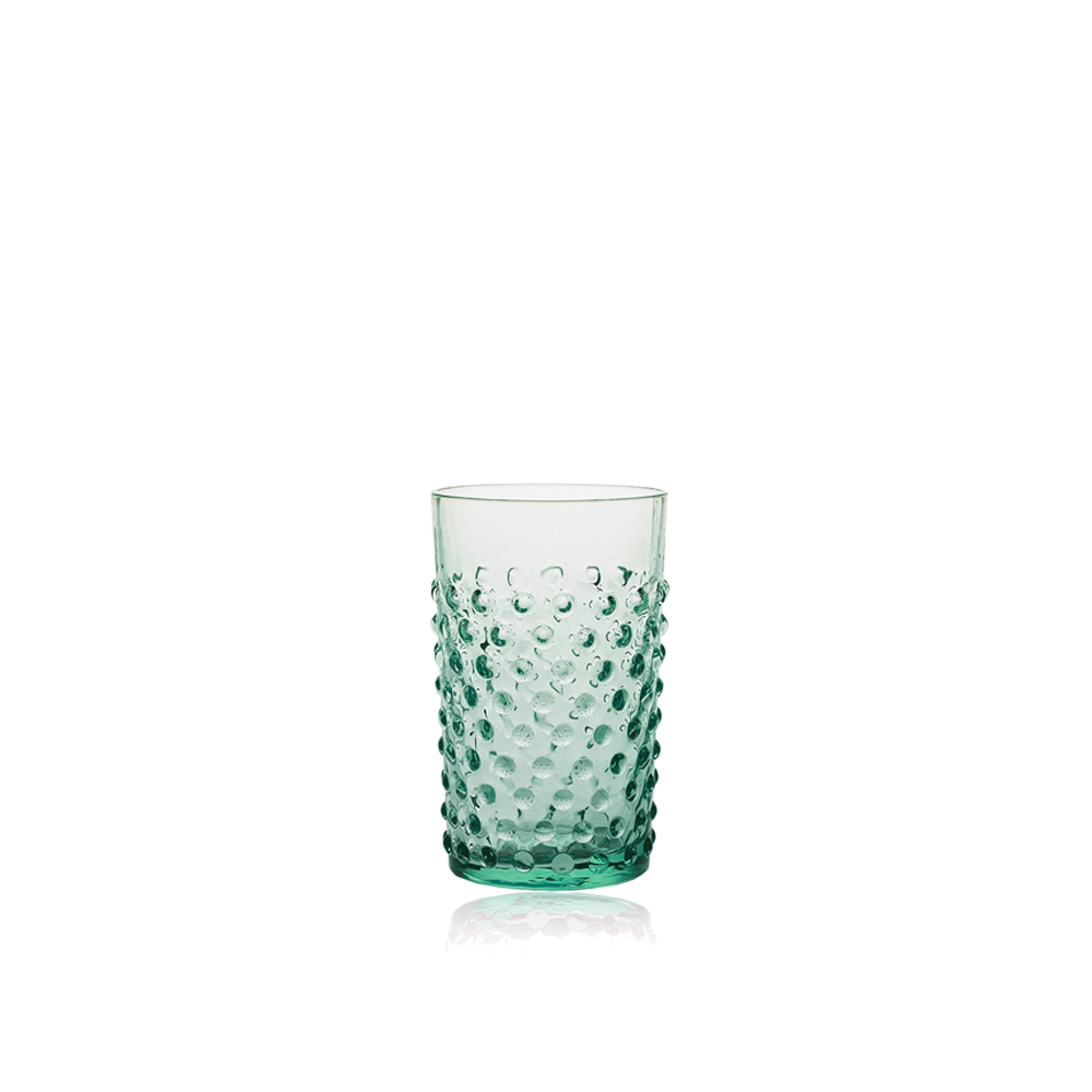 Wasserglas HOBNAIL - beryl