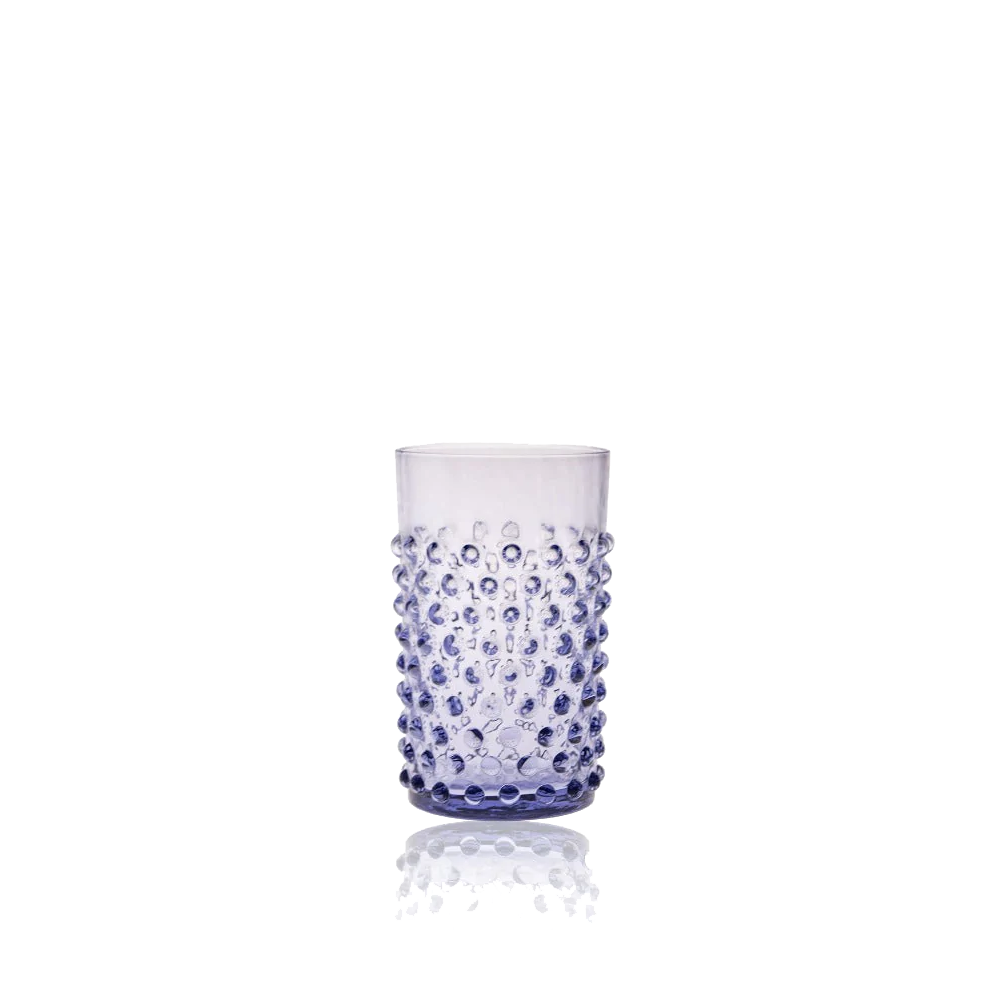 Wasserglas HOBNAIL - lavender