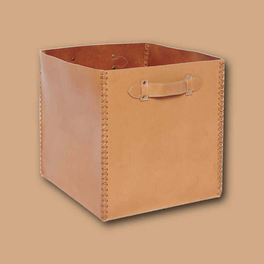 Grosser Korb in camel