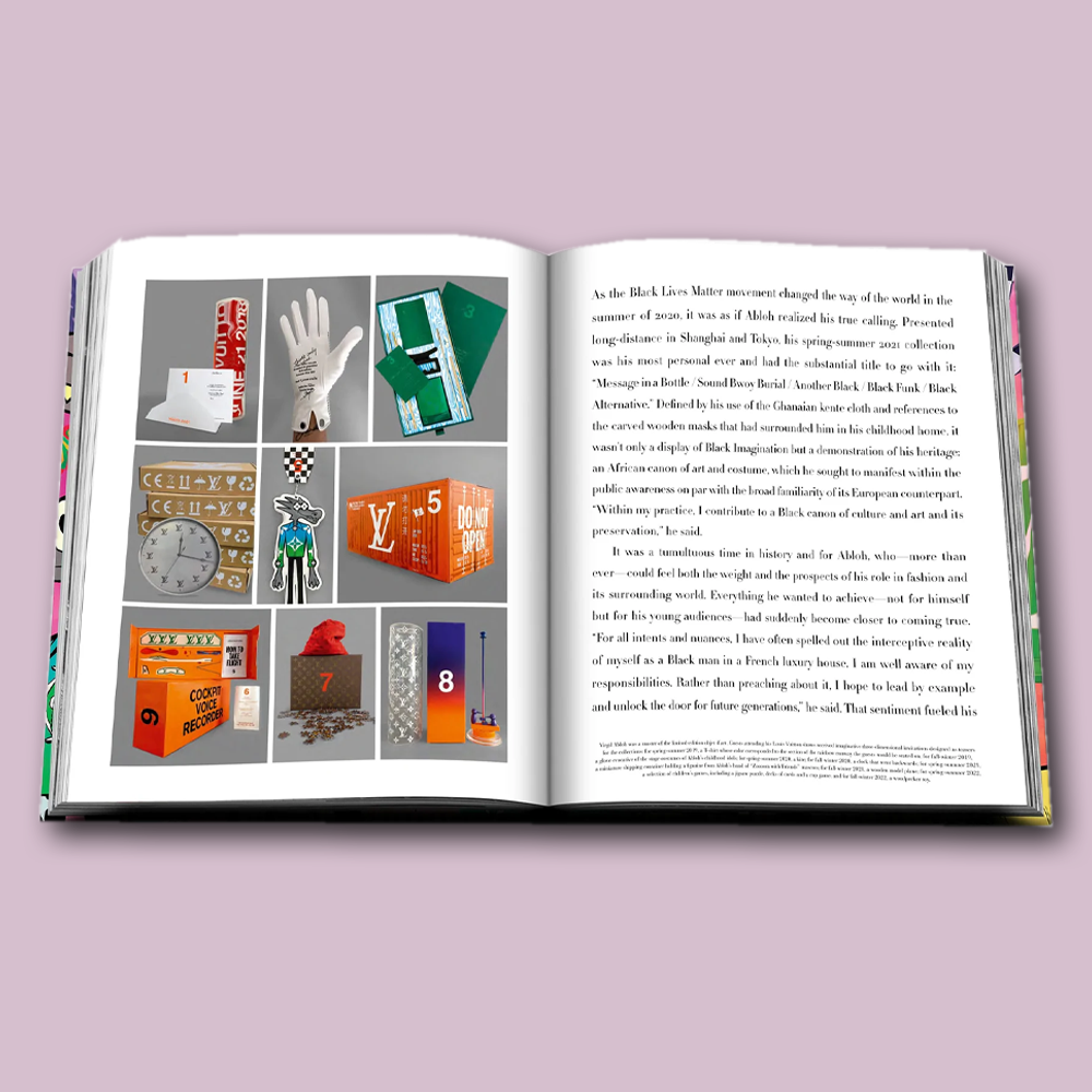 Assouline Louis Vuitton: Virgil Abloh Book - Purple