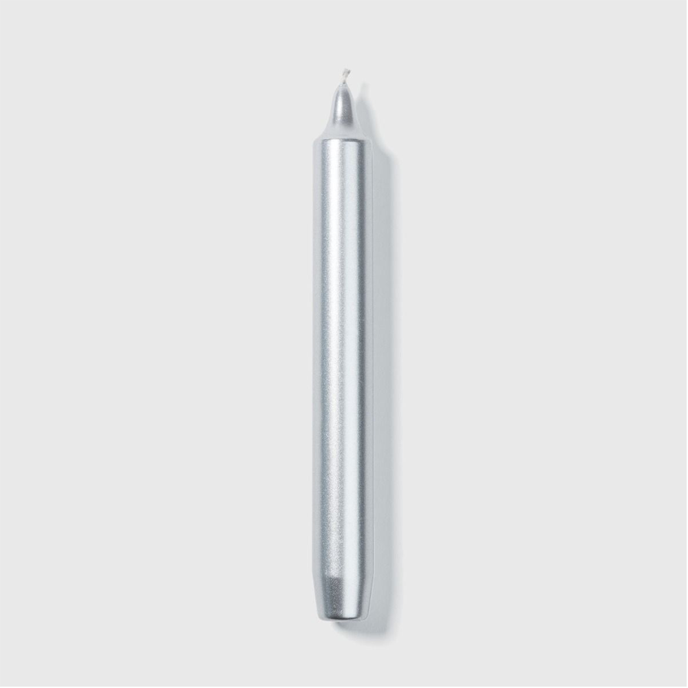 Stabkerzen MADELEINE 6 Stk - silber