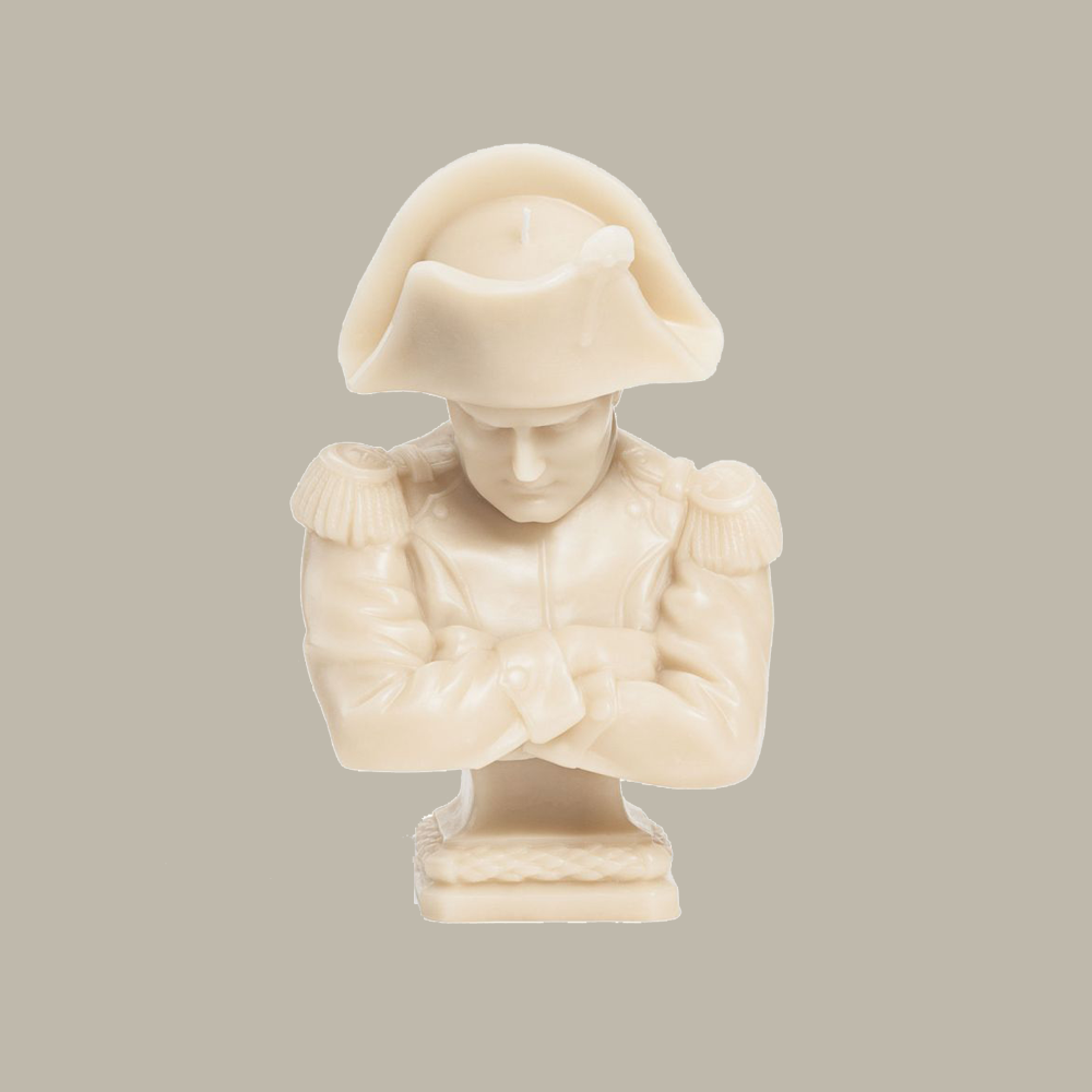 Candle bust NAPOLEON - stone