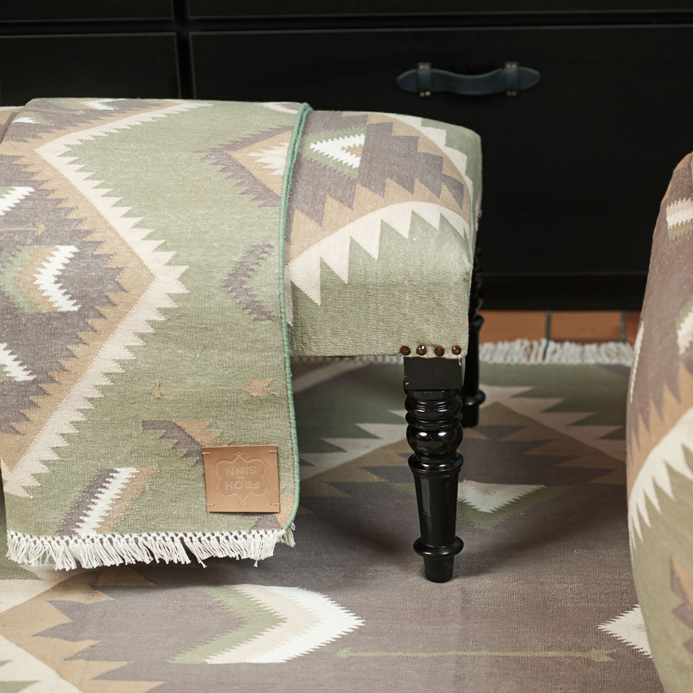Cushion NAVAJO - olive