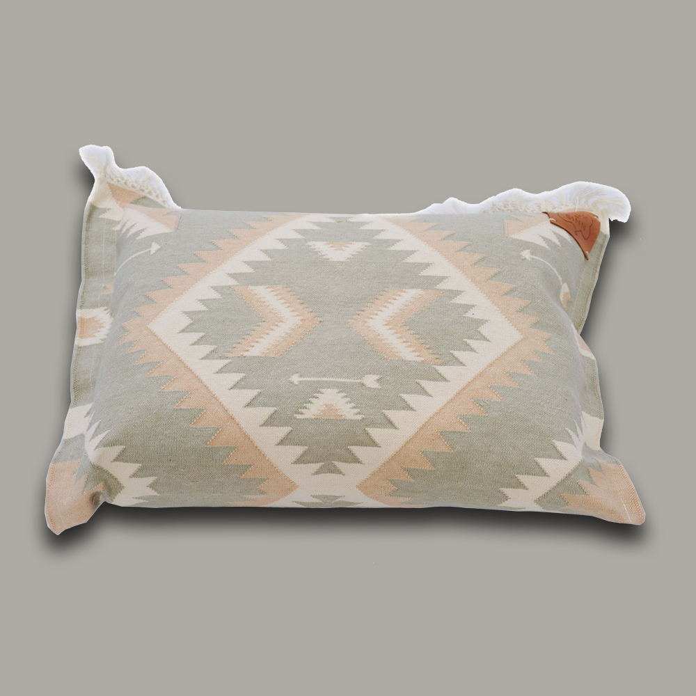 Rechteckiges Zierkissen NAVAJO pale-olive
