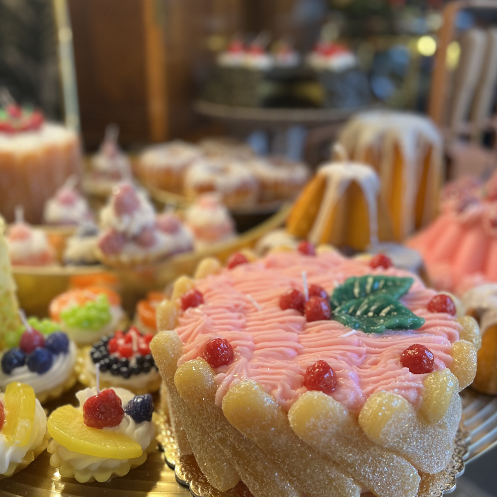 Tortenkerze - Bisquittorte