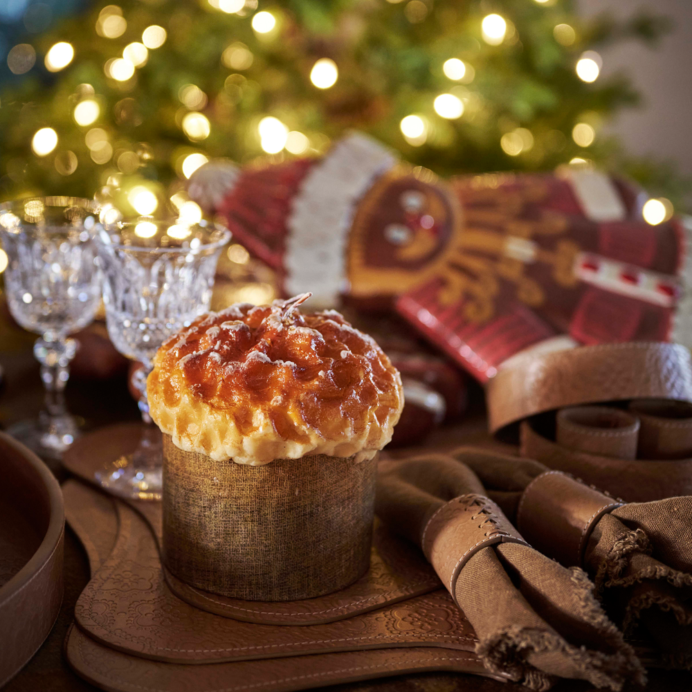 Pâtisseriekerze - Panettone, tre fiamme