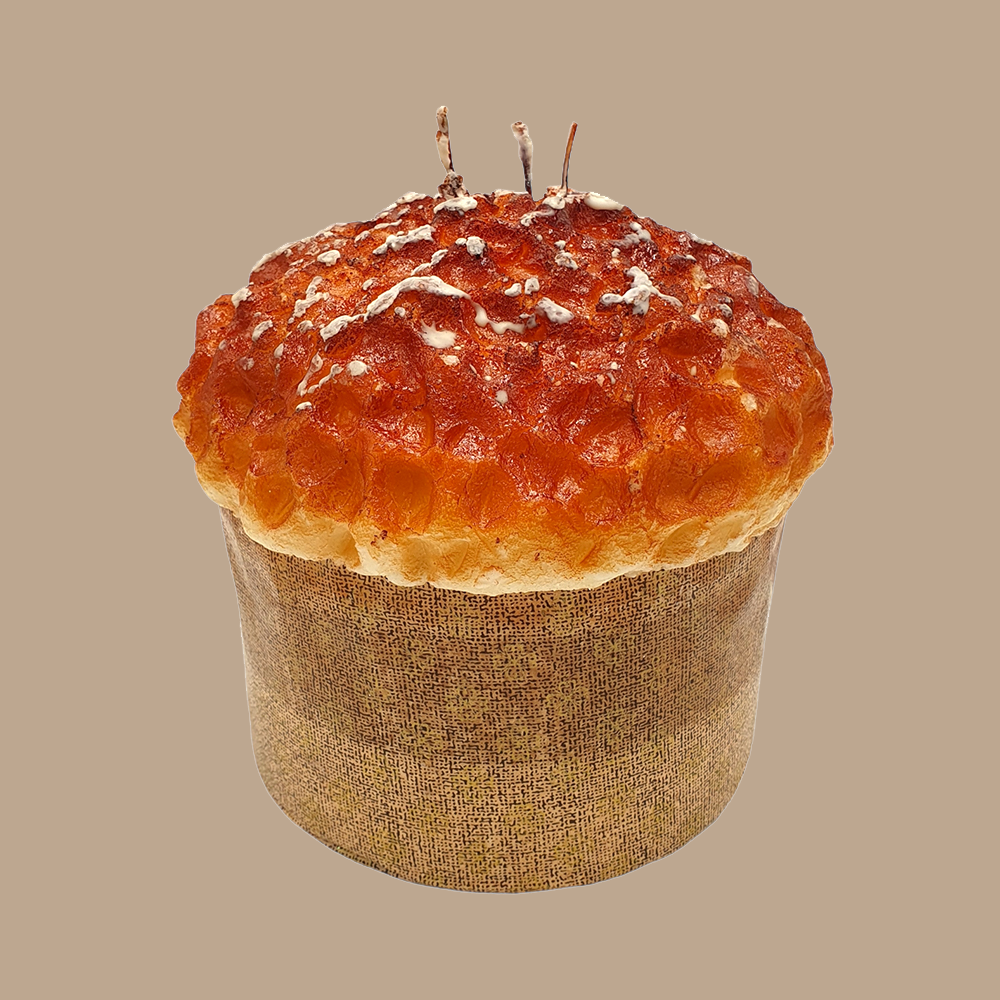 Pâtisseriekerze - Panettone, tre fiamme